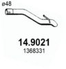 FORD 1368331 Exhaust Pipe